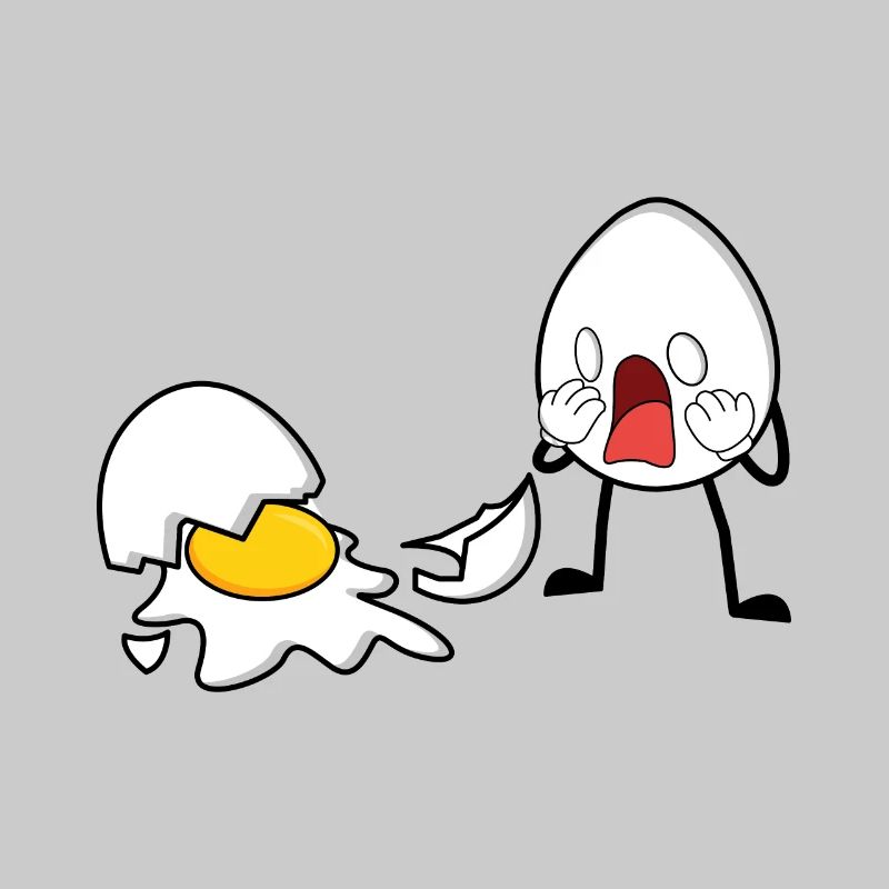 One Egg Down Egg Broken