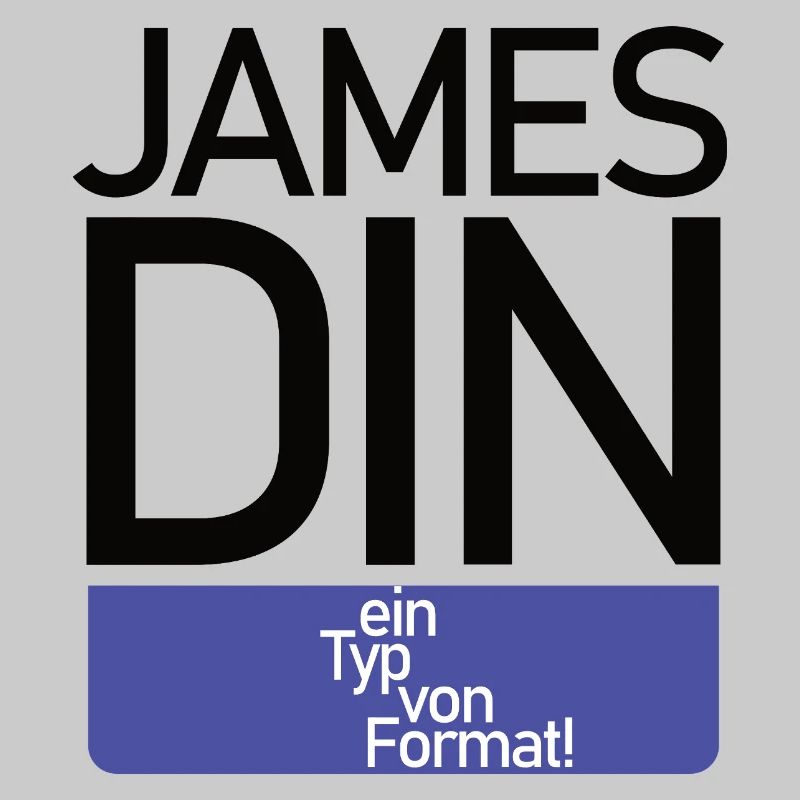 JAMES DIN un type de format