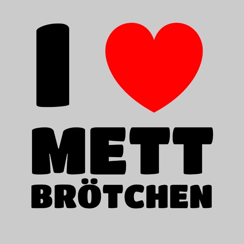 Ich liebe Mett Mettigel Hackfleisch Geschenk