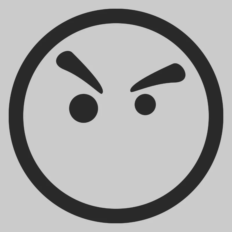 Smiley wütend
