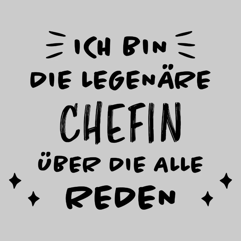 Chefin Mama Lustiger Spruch Familie Beruf Geschenk