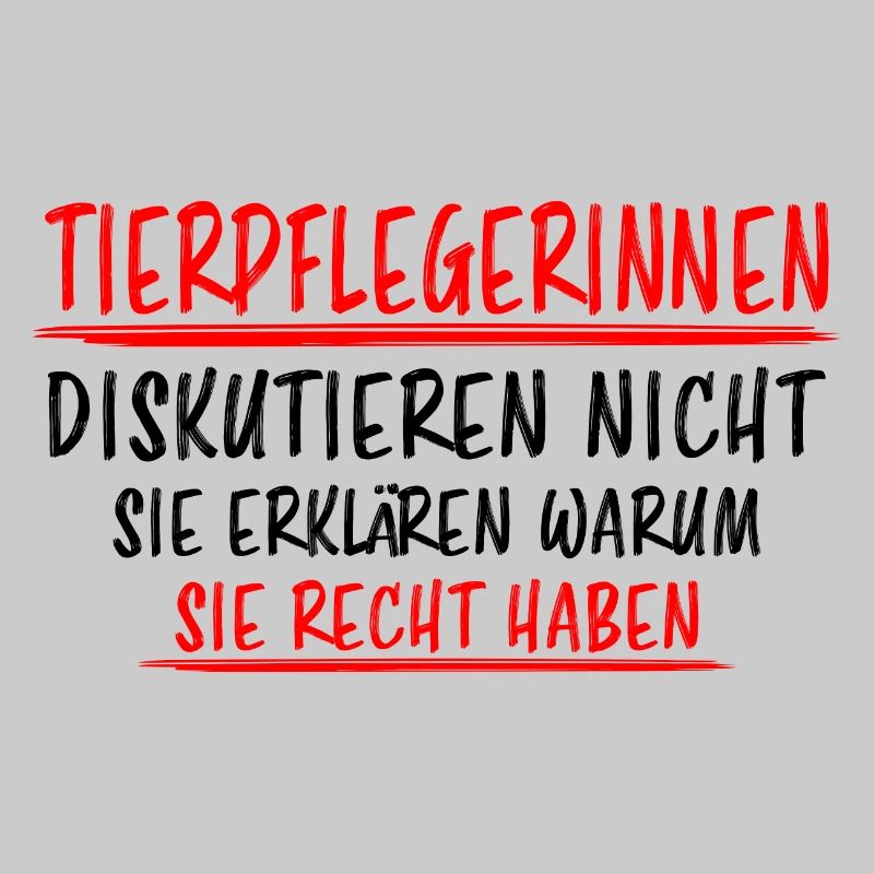Tierpflegerin Lustiger Spruch Beruf Tiere Geschenk