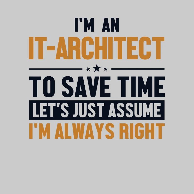 Architecte Informatique Supposons Que J'Ai Raison