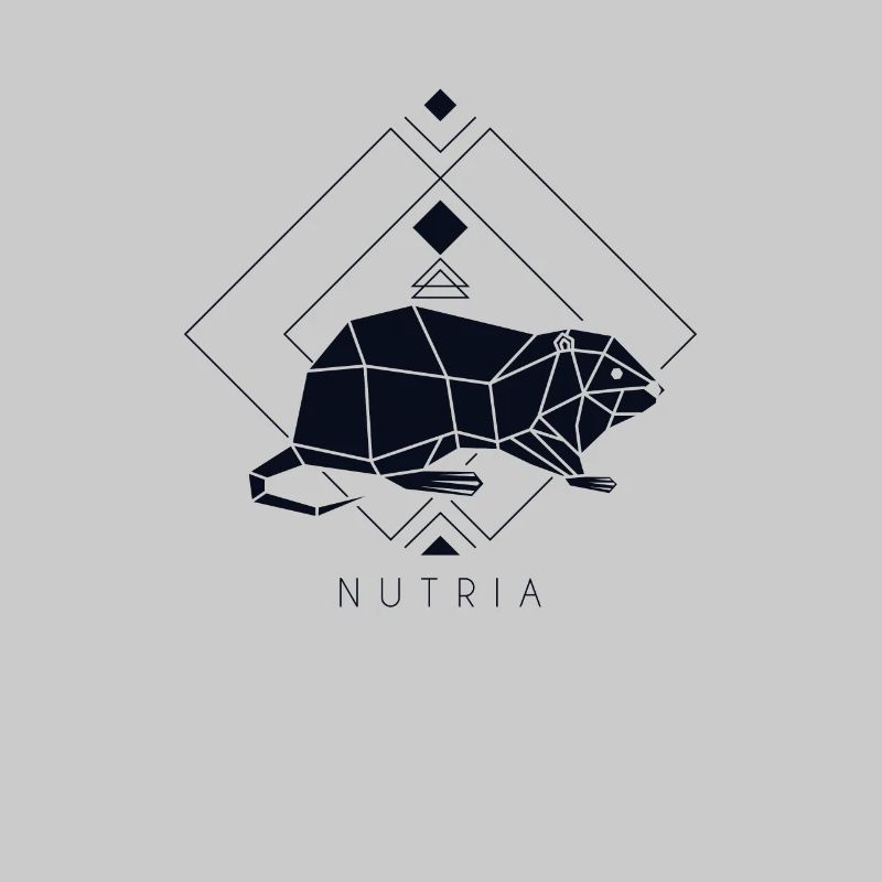 Nutria Polygon Biber Biberratte Sumpfbiber Nutria