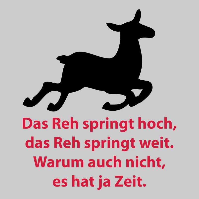 Das Reh springt hoch, das Reh springt weit