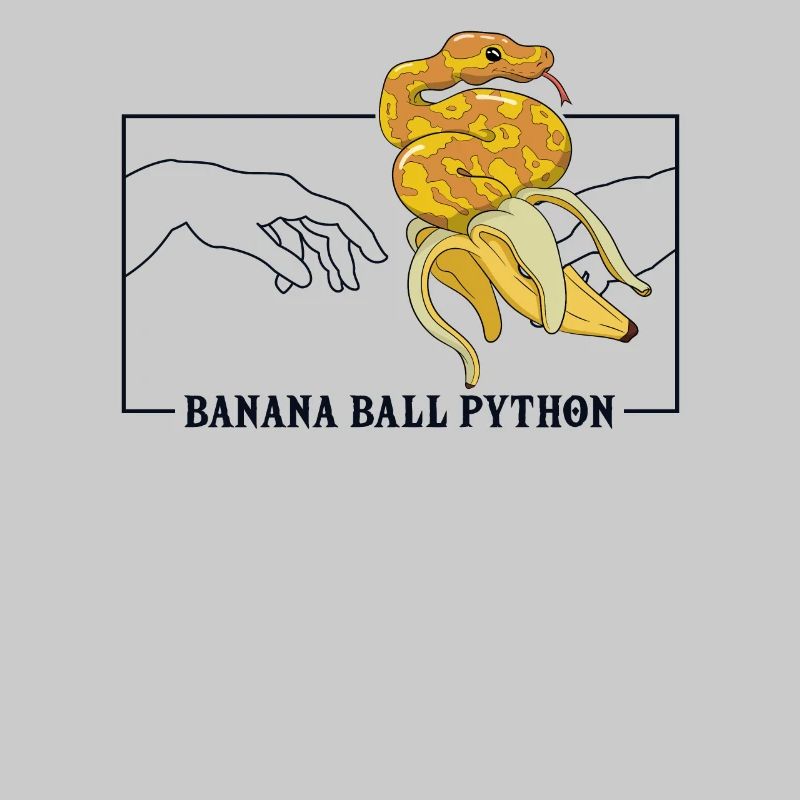 Michelangelo Creation of Adam Banana Ball Python