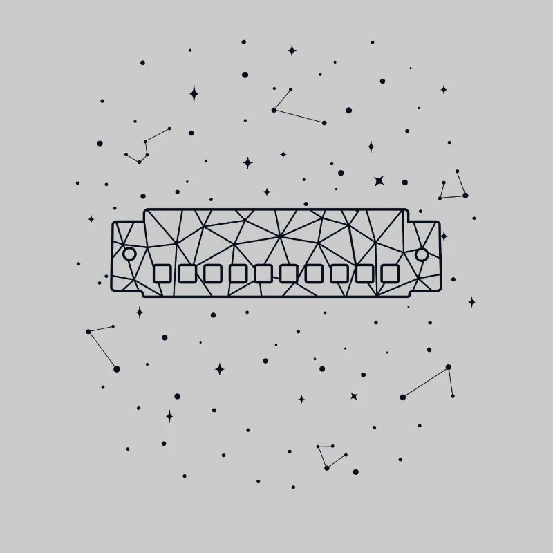 Sternbild Harmonica Constellation Harmonicist