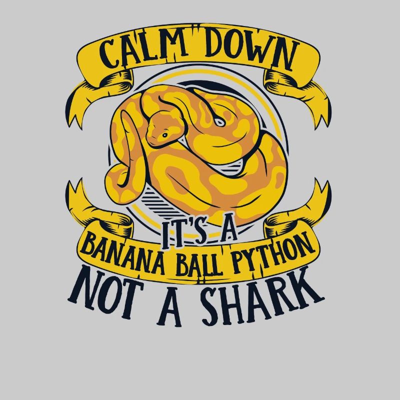 Calmez-vous, ce n’est pas une boule de banane de python de requin