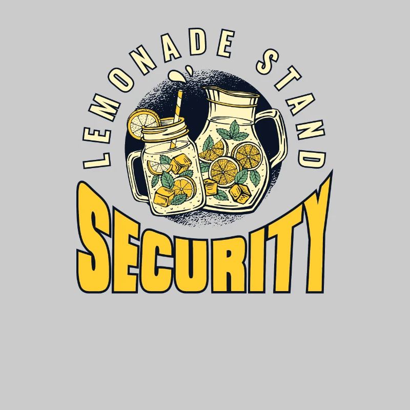 Lemonade Stand Security Lemonade Lover