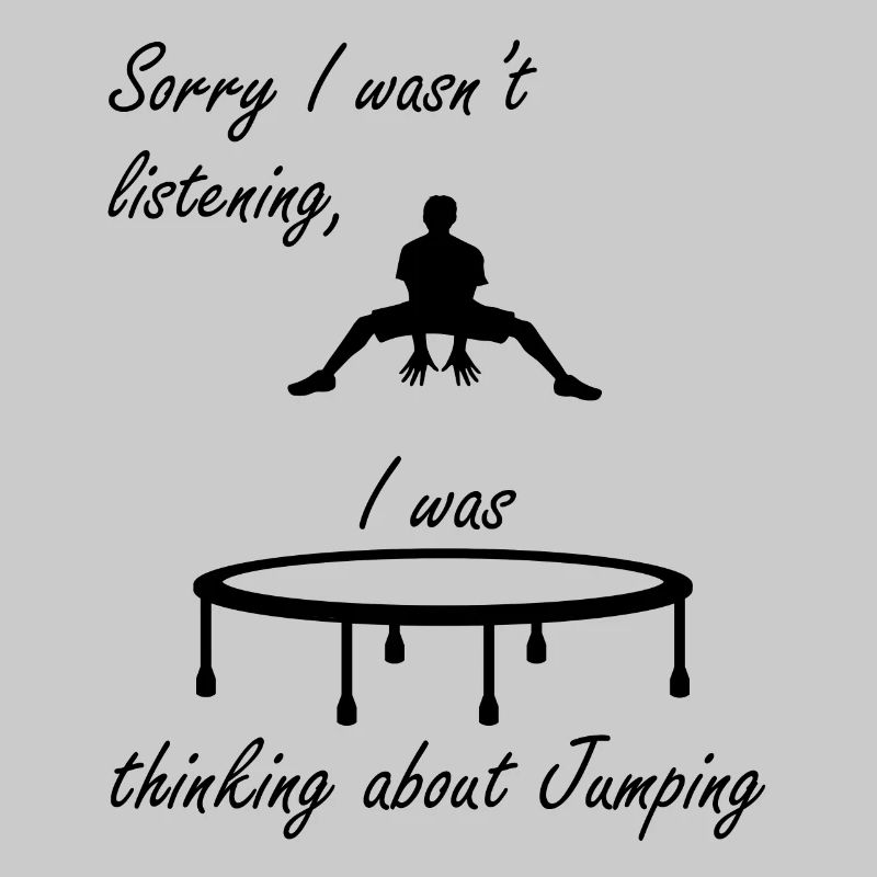 Denken Sie an Springen, Trampolin, Hobby,