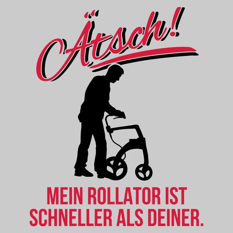 Ätsch ich bin schneller