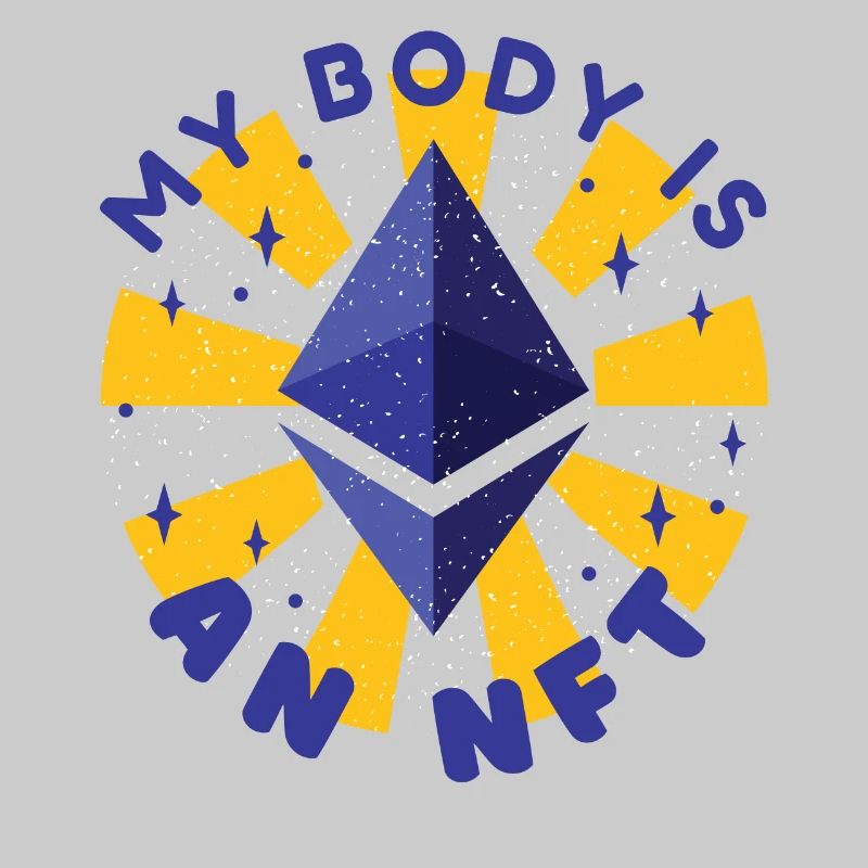 Mein Körper Ist Ein Nft Virtuelles Geld-Token