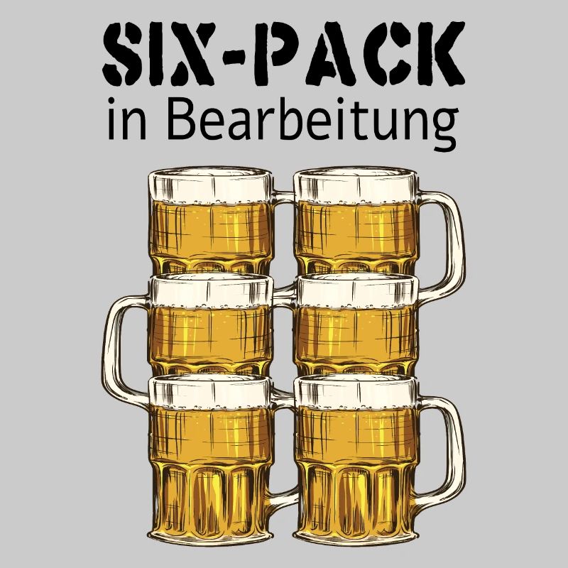 Six-Pack in Bearbeitung