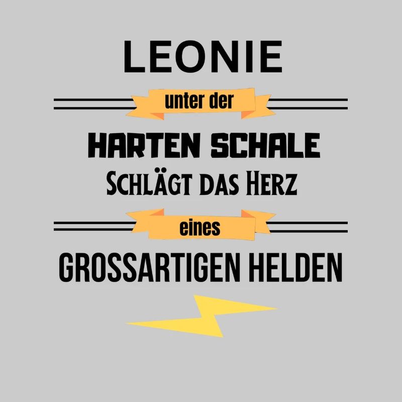 Leonie unter harte Schale eines Großartigen Helden