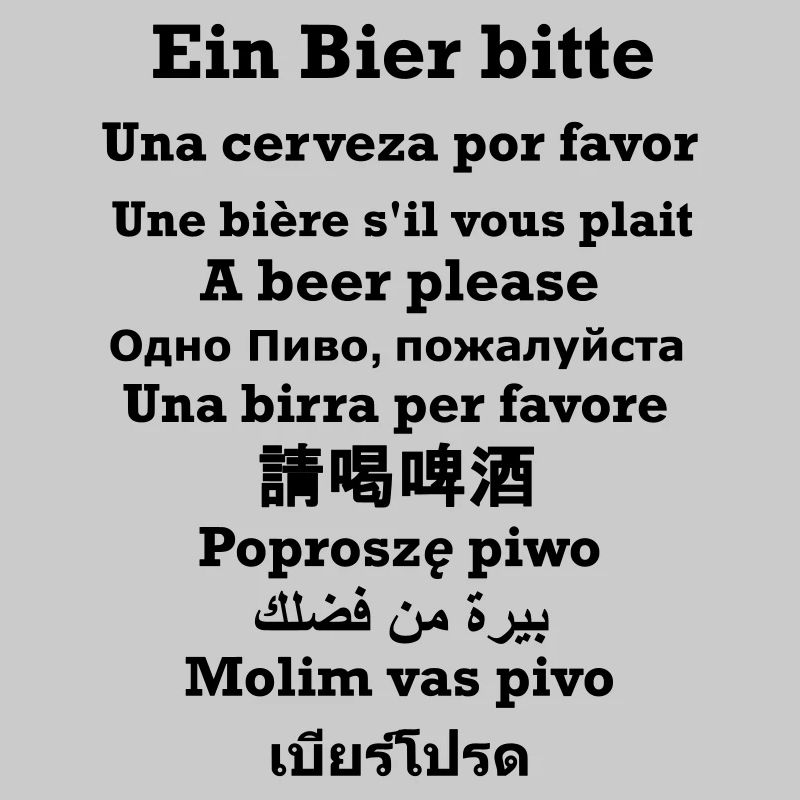 Commander de la bière à l’international