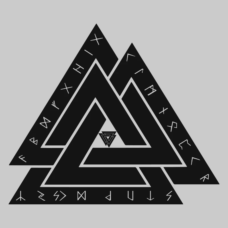 Valknut Wikinger Symbol