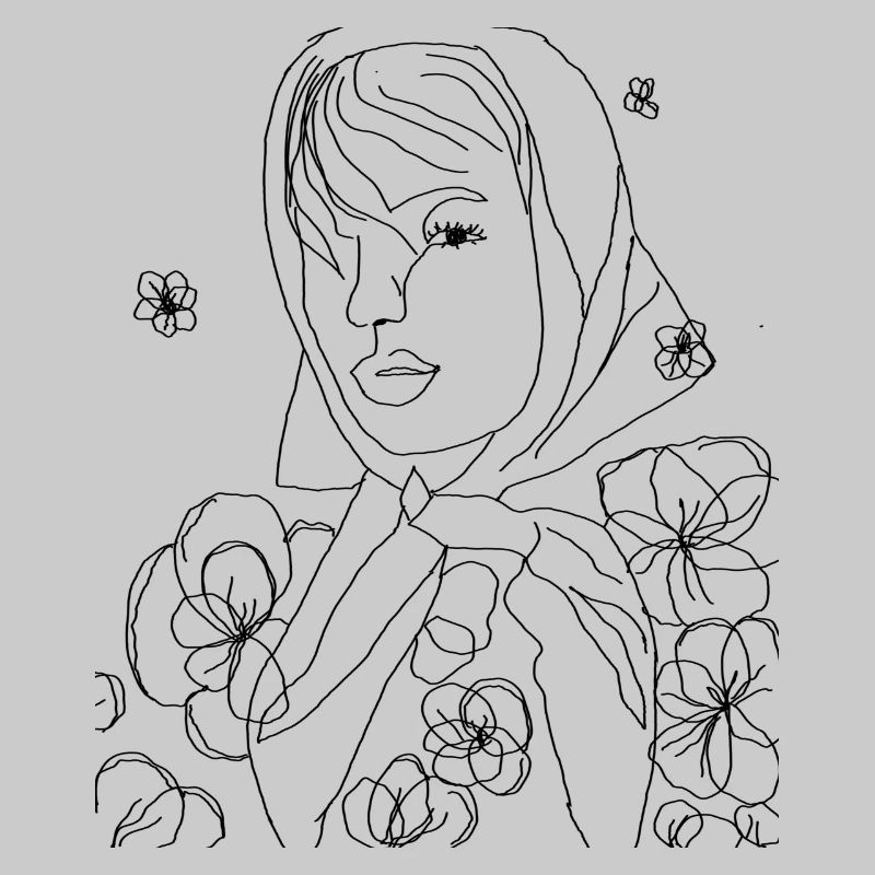 Fille de fleurs