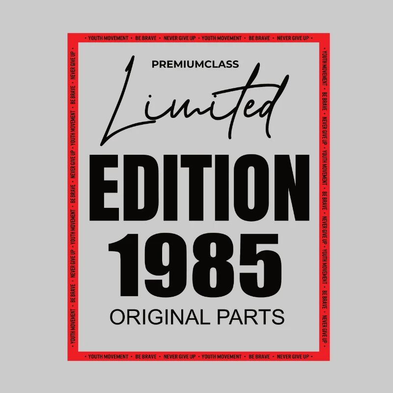 Édition limitée 1985