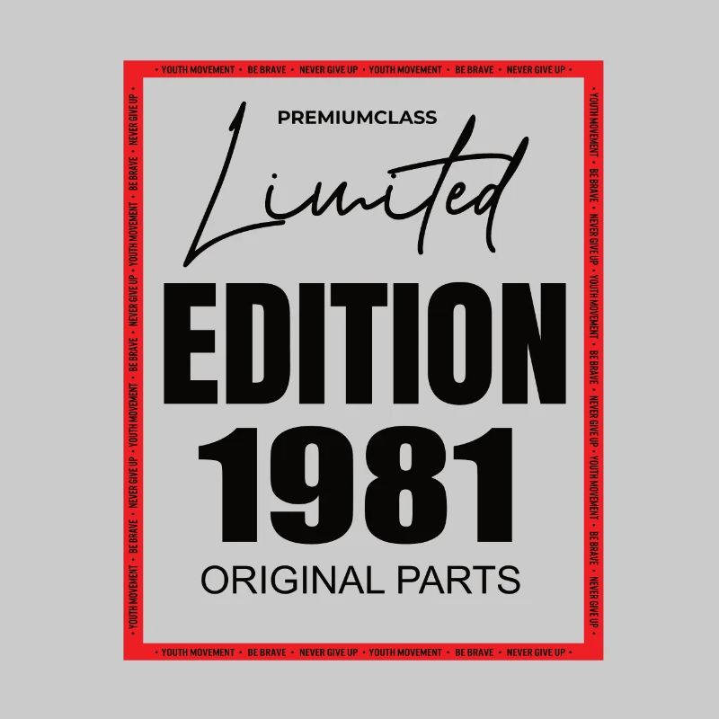 Édition limitée 1981
