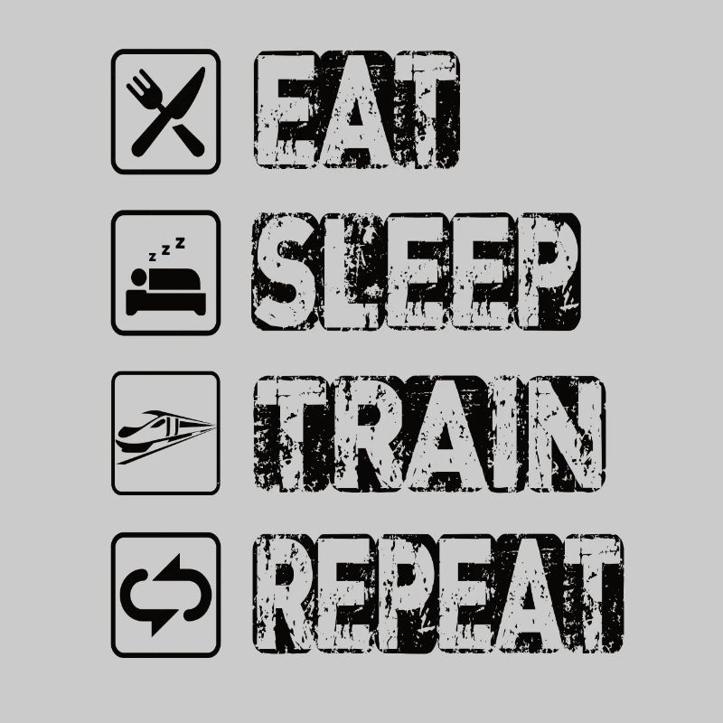 Manger le sommeil Train Répéter