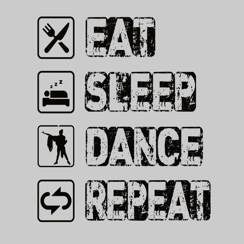 Manger Sommeil Danse Répéter