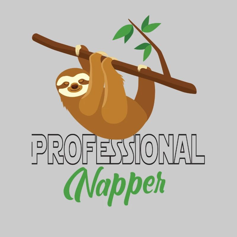 Professinonal Napper, Sloth, Sloth, Sleeping,