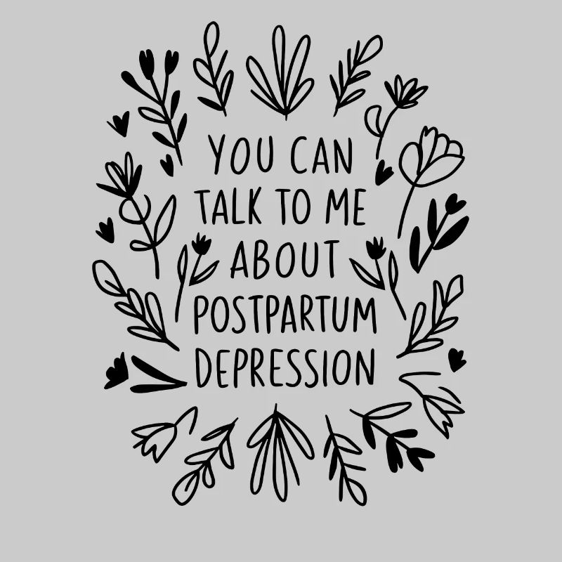Sie können mit mir über postpartale Depressionen sprechen