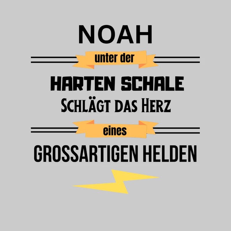 Noah unter harte Schale eines Großartigen Helden