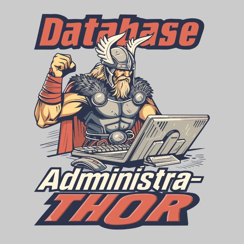 Viking Databaseadministra-thor Nerdy