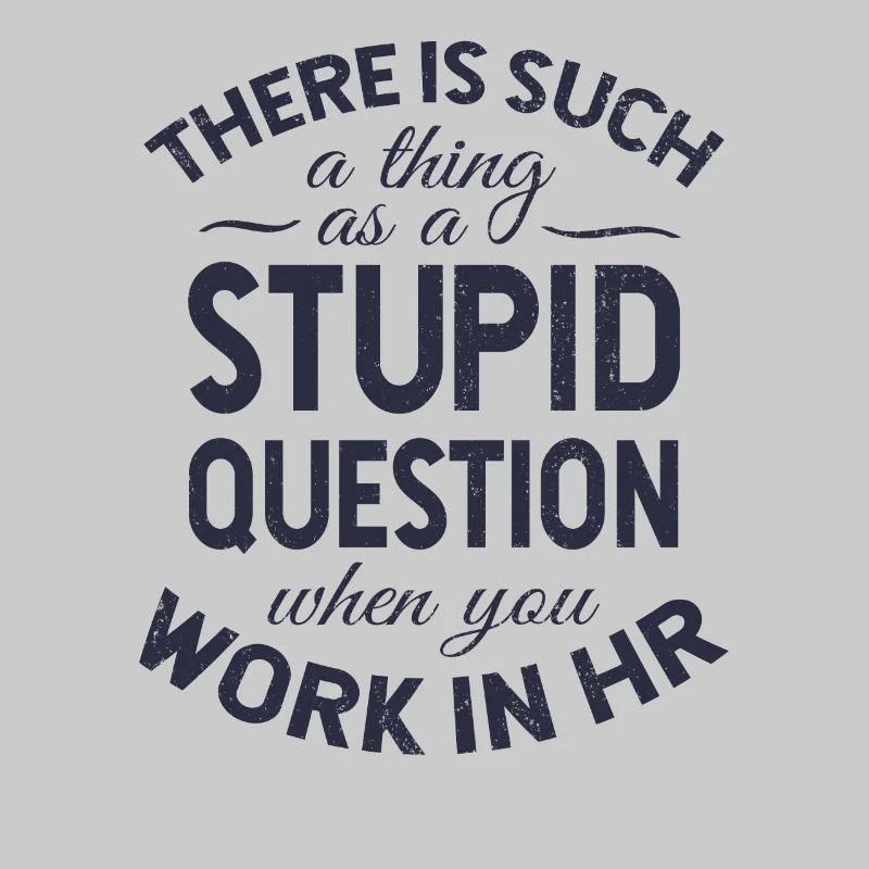 Stupid Question in HR Gift, Funny Human Resources