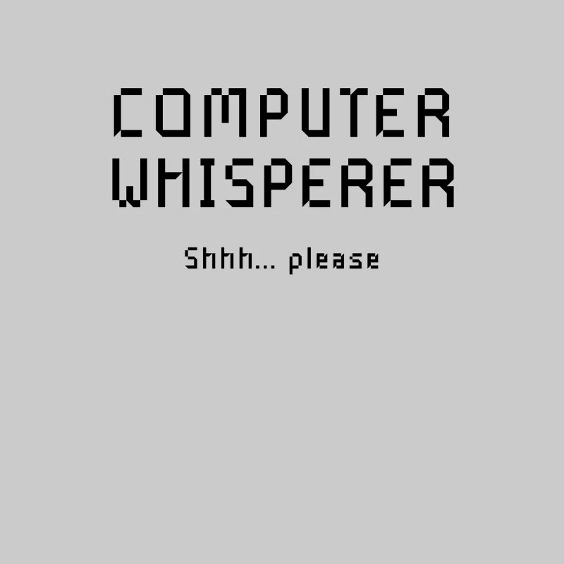 Computer Whisperer Shirt - Technical Support