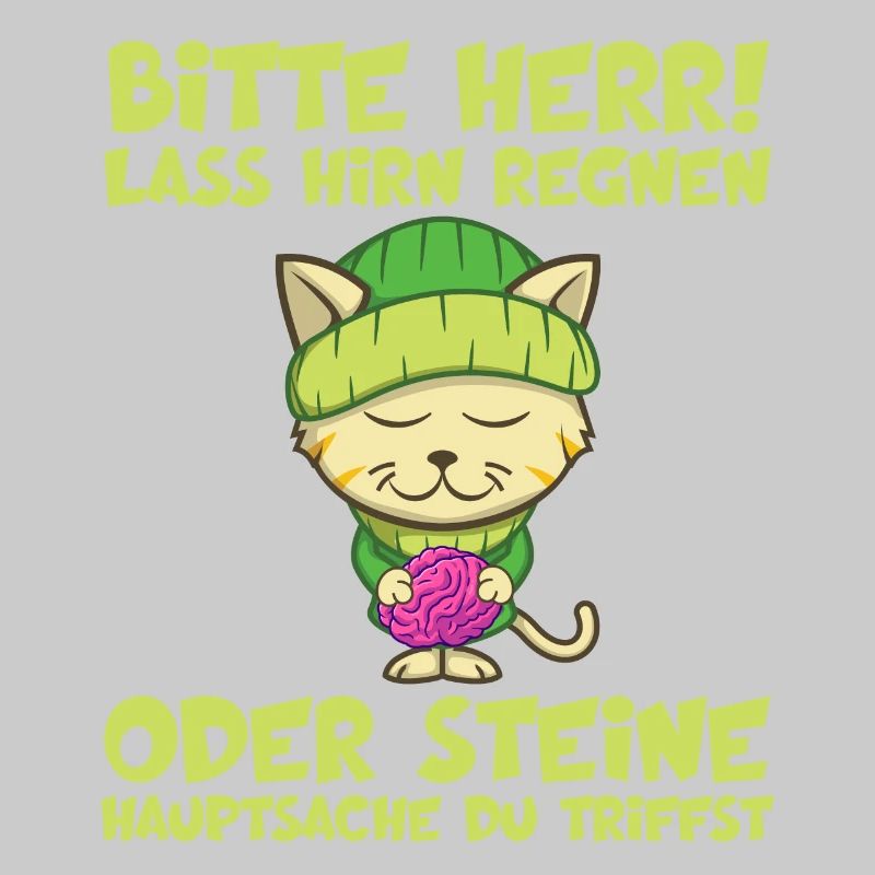 Herr Lass Hirn Regnen Oder Steine Lustige Sprüche