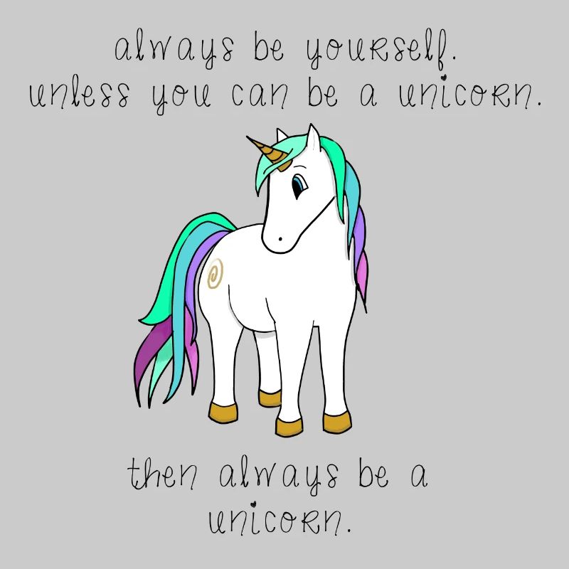 always be yourself.