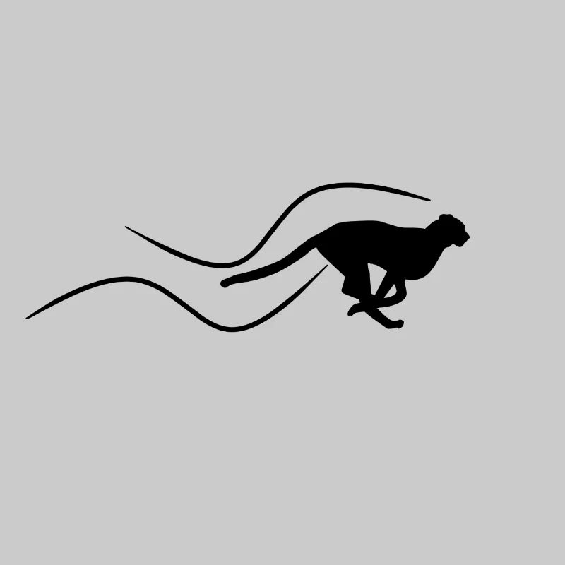 Cadeau rapide guépard steppe afrique