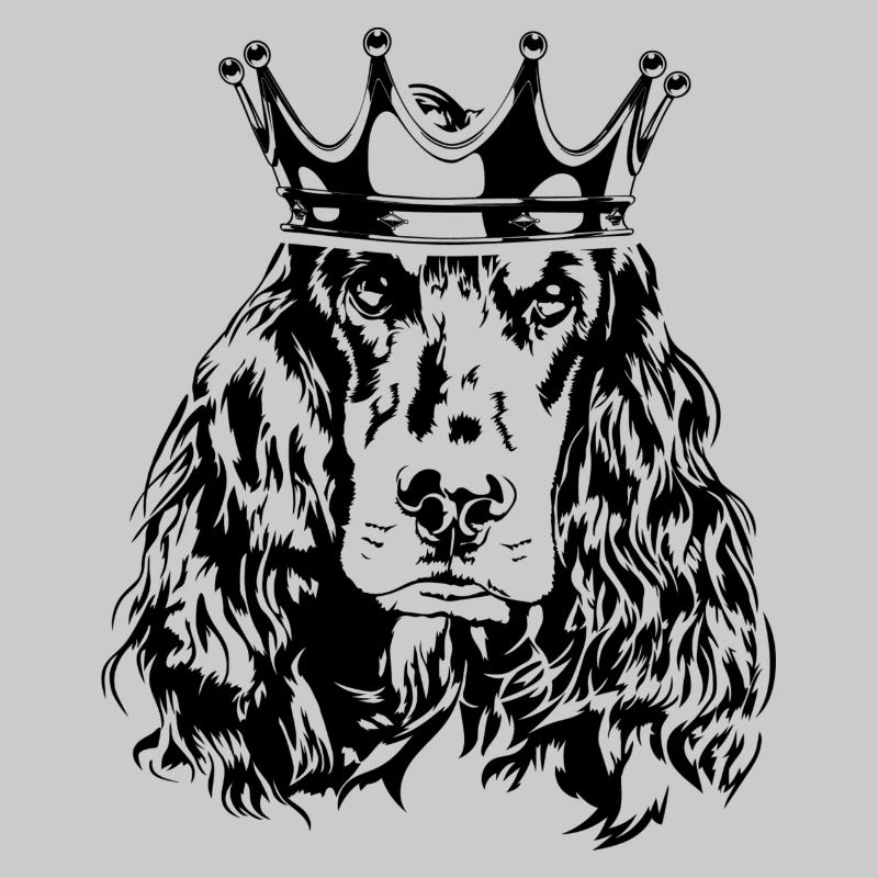 COCKER SPANIEL Crown Dog Chiens Wilsigns