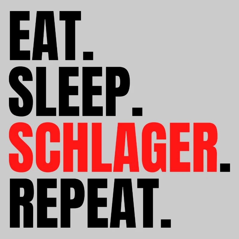manger dormir schlager répéter
