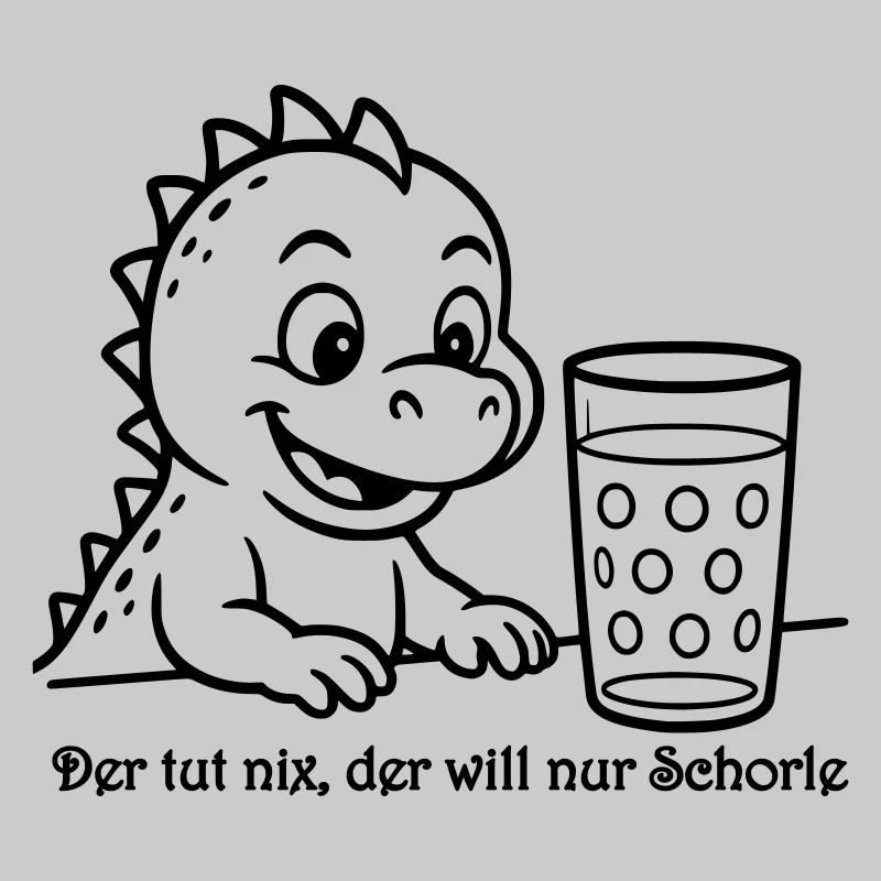 Babydrachen mit Dubbeglas2