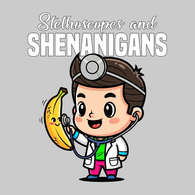 STETHOSCOPES AND SHENANIGANS - DOCTOR GIFT