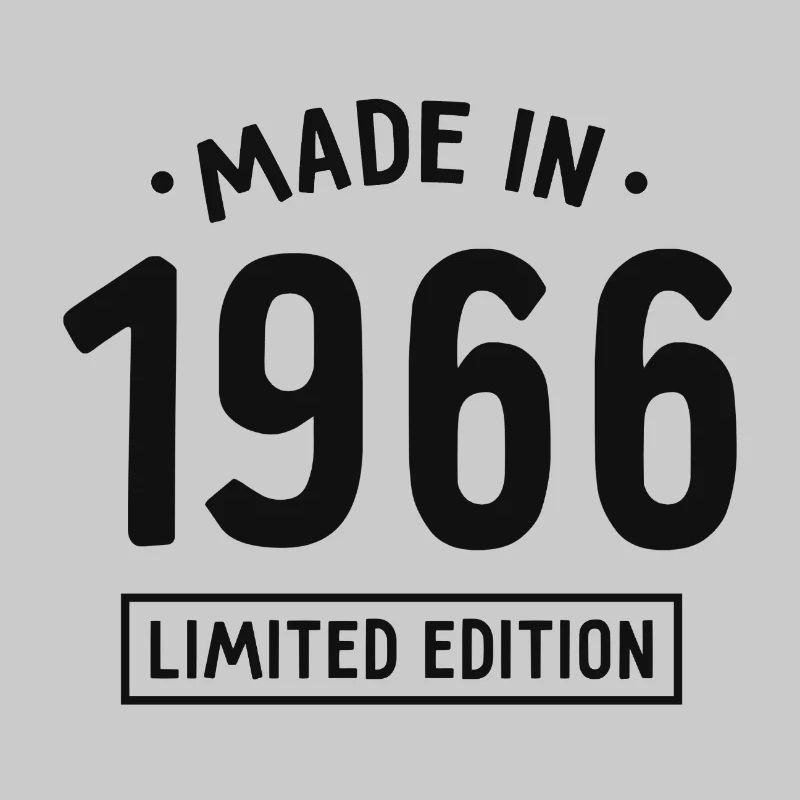 Fabriqué en 1966 - Edition limitée - Année de naissance