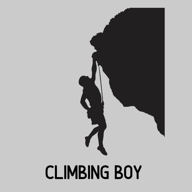Climbing Boy Kletterer Bouldern