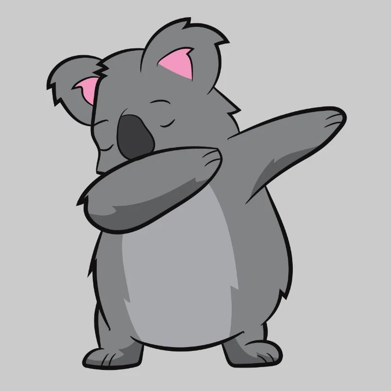 Funny Dabbing Koala