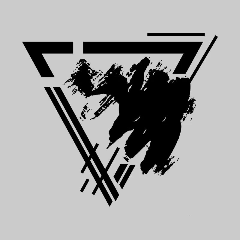 Triangle Modern Design Abtrakt