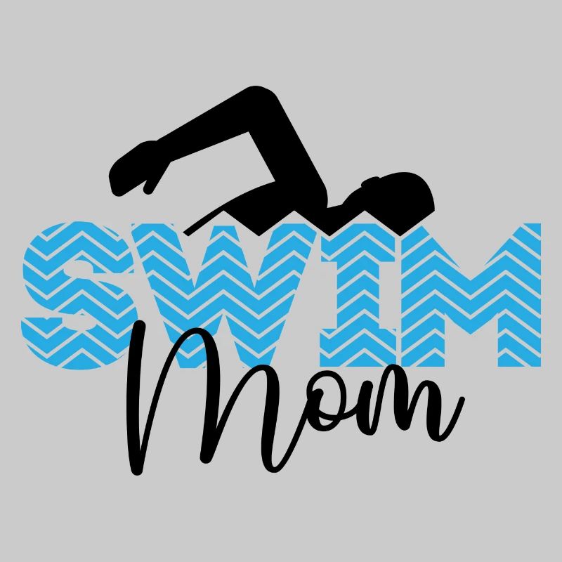 Swim mom Mutter eines Schwimmers