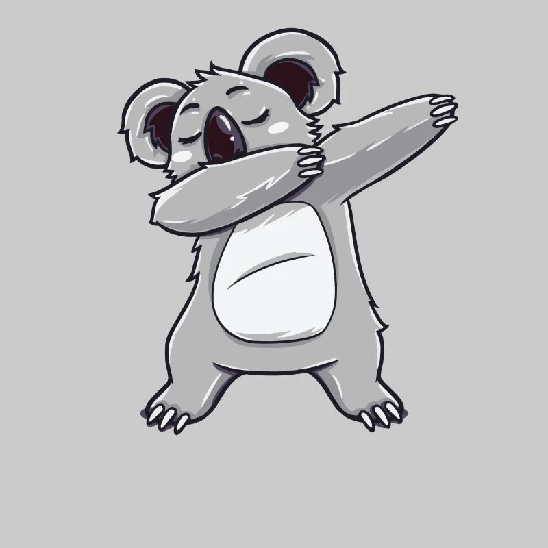 Dabbing dab koala bear dab gift birthday