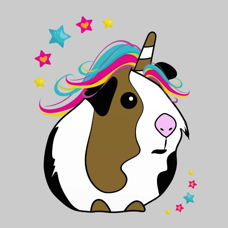 Cochon d'Inde Licorne