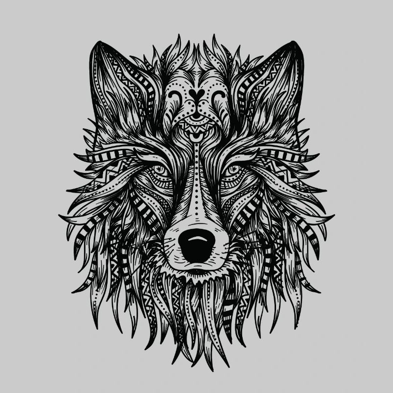 Wolf Mandala