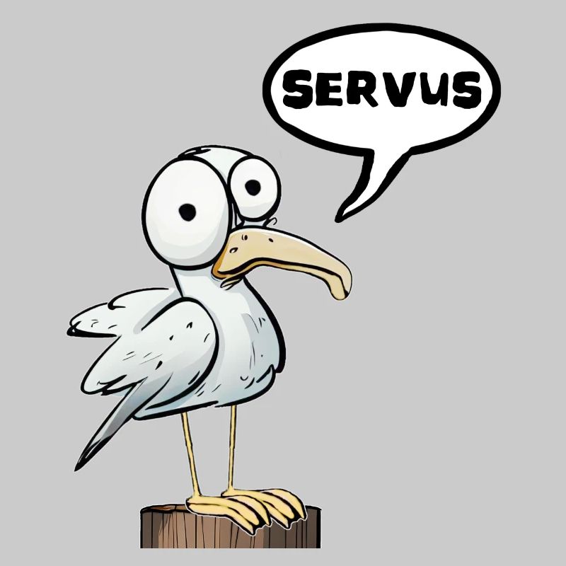 servus Möwe Nordsee Ostsee Laune Möwe