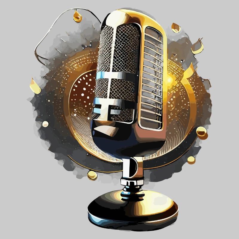 Festive Harmony: Notes, Microphone and Music Keys