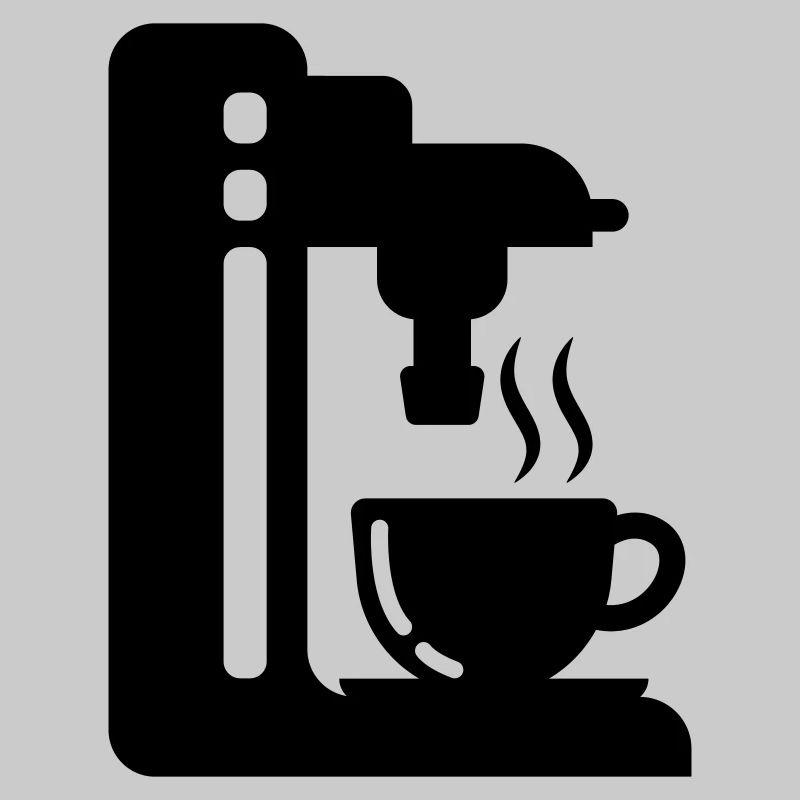 Coffee machine symbol