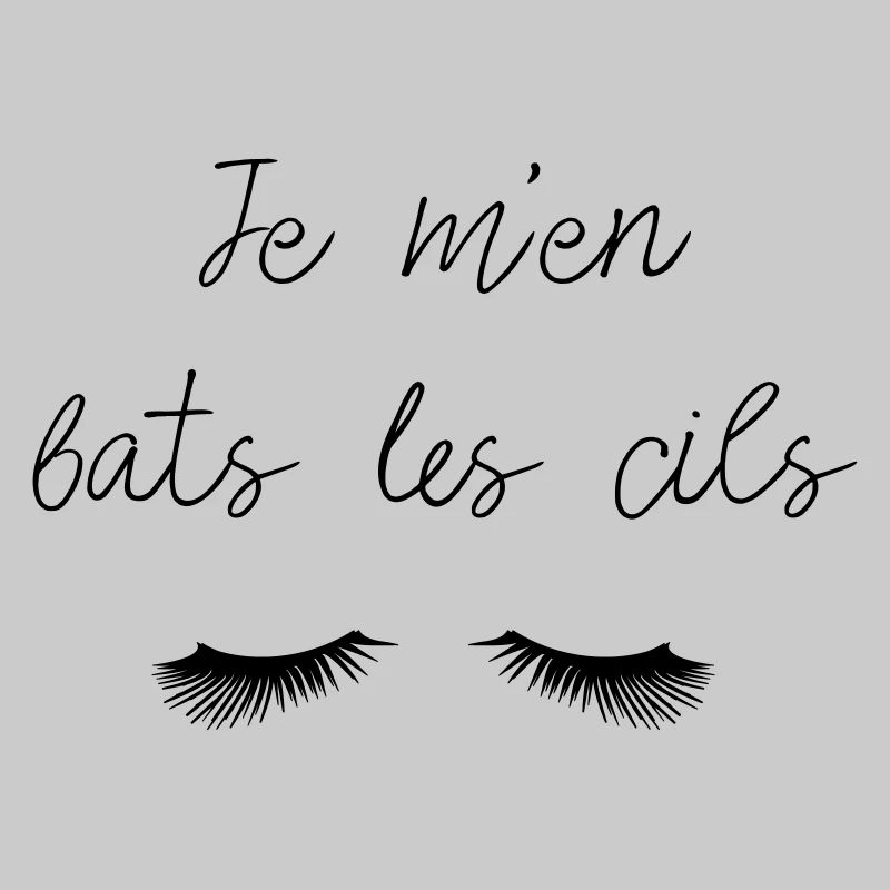 I'm fighting eyelashes